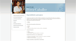 Desktop Screenshot of drperezcaballer.com